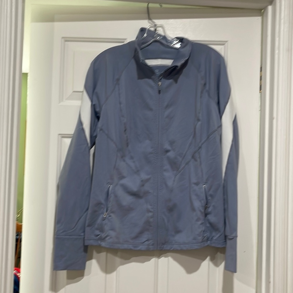 Blue/grey athletic jacket by Gapfit